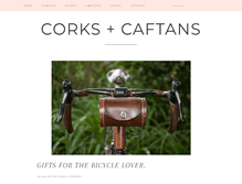 Tablet Screenshot of corksandcaftans.com